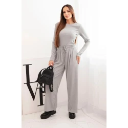 Sieviešu komplekts pelēkā krāsā Bert