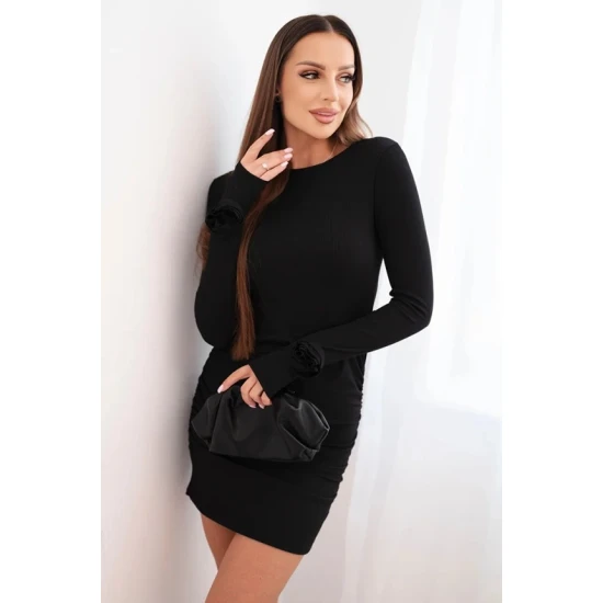 Sieviešu melna kleita Anit