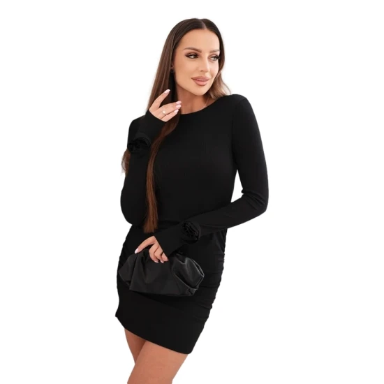 Sieviešu melna kleita Anit