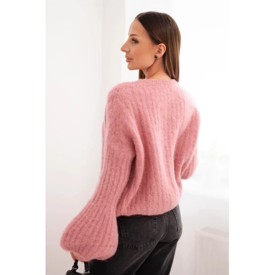 Sieviešu rozā kardigāns Bali
