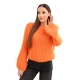 Sieviešu oranžs džemperis Bali
