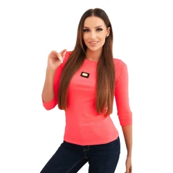 Sieviešu rozā neona blūze Carla