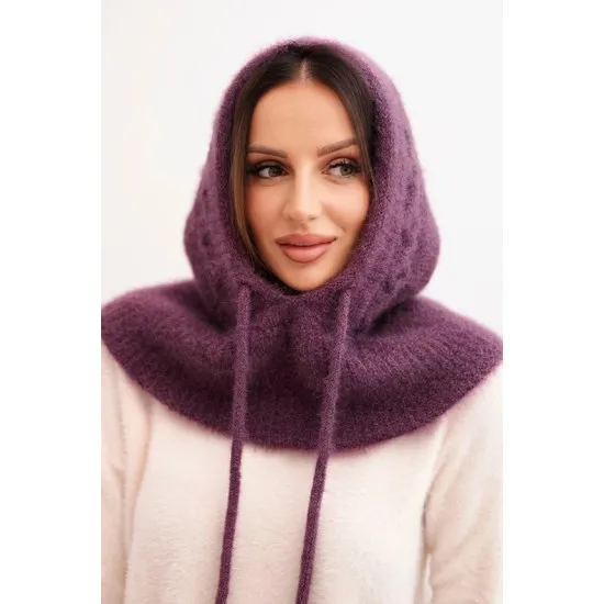 Women's purple cap Berlin