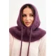 Women's purple cap Berlin