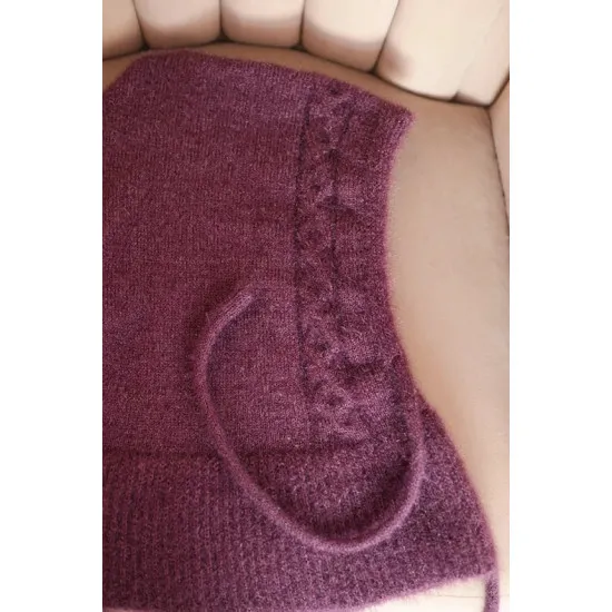 Women's purple cap Berlin