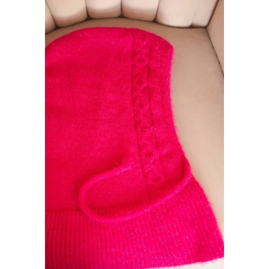 Sieviešu spilgti rozā cepure Berlin