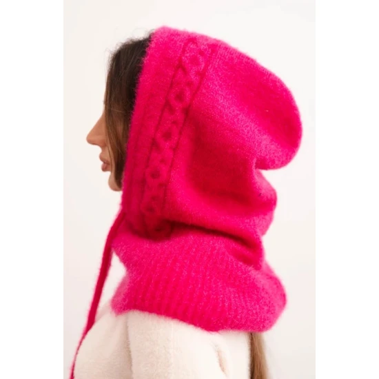 Sieviešu spilgti rozā cepure Berlin