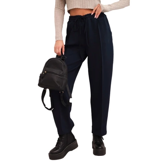 Sieviešu tumši zilas bikses Ador