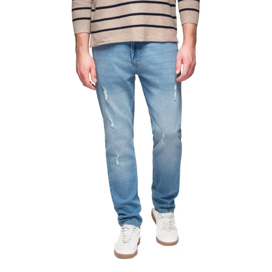 Vīriešu zili džinsi Robi