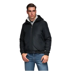 Vīriešu melna jaka Eden