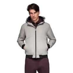 Vīriešu pelēka jaka Eden