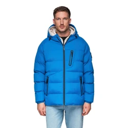 Vīriešu zila ziemas jaka Elan