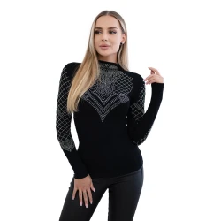 Sieviešu melna blūze Tara