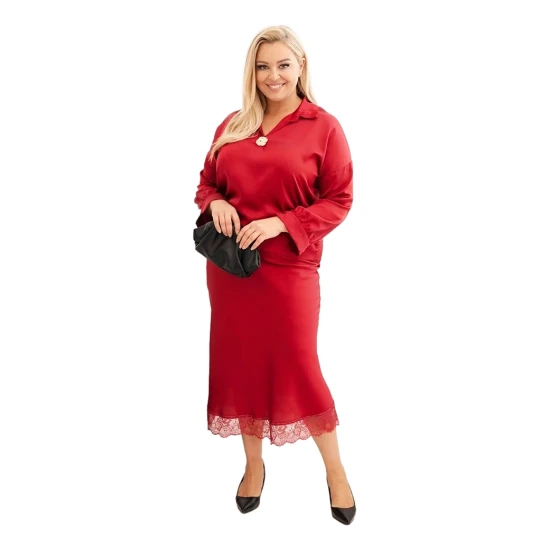 Sieviešu sarkanais komplekts Roma