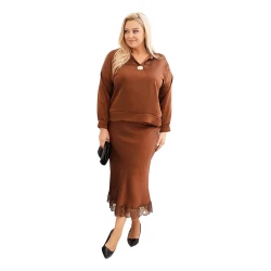 Sieviešu brūns komplekts Roma