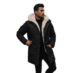 Brūna vīriešu ziemas jaka Zolo