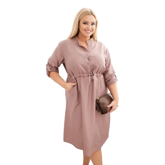 Sieviešu tumši brūna kleita Eris