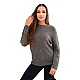 Women's dark grey jumper Arol