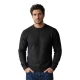 Vīriešu melns džemperis Remin