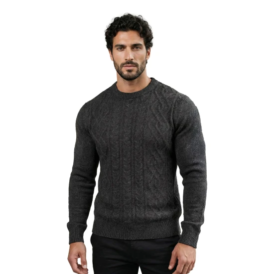 Vīriešu tumši pelēks džemperis Wilson