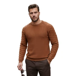 Brūns vīriešu džemperis Enton