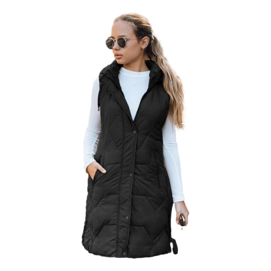 Sieviešu garā melnā veste Lucy