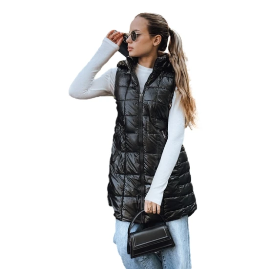 Sieviešu melna veste Moon