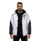 Vīriešu balta slēpošanas jaka Atlant