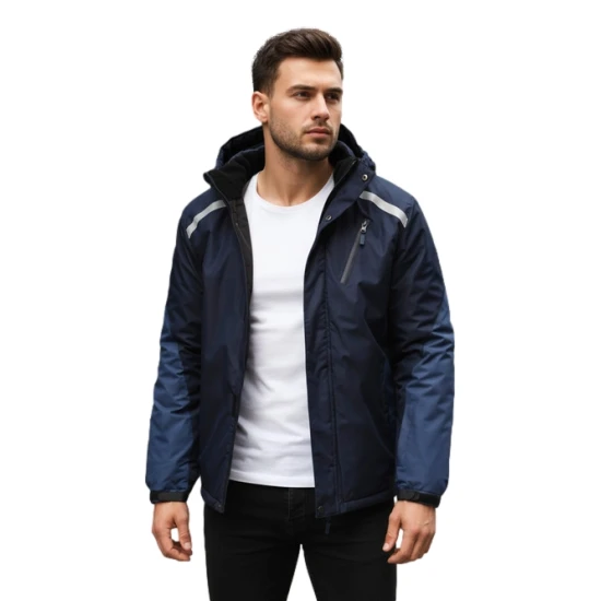 Vīriešu tumši zila slēpošanas jaka Atlant