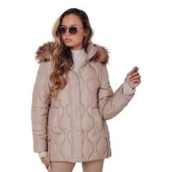 Sieviešu brūna ziemas jaka Lumor