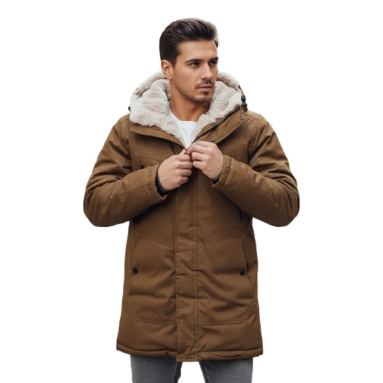 Brūna vīriešu ziemas jaka Artic