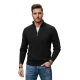 Vīriešu melns džemperis Monar