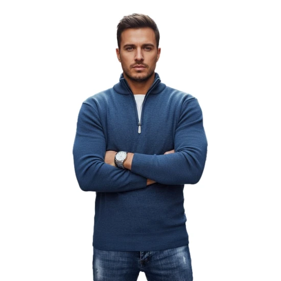 Vīriešu zils džemperis Monar