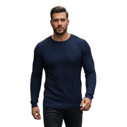 Vīriešu tumši zils džemperis Spike