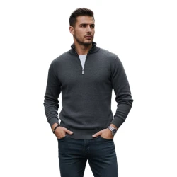 Vīriešu pelēks džemperis Monar