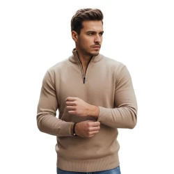 Brūns vīriešu džemperis Monar