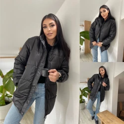 Stilīga sieviešu melna žakete Gebor