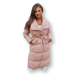 Rozā sieviešu stepēta jaka Favi