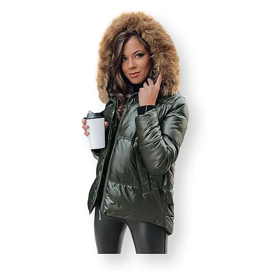 Green ladies jacket Sparkle