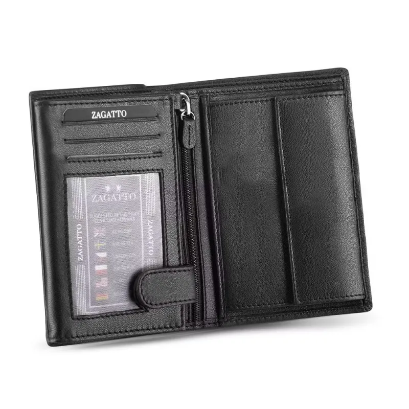 Vīriešu dabīgās ādas maks Toral ZG-N4-F13 Premium