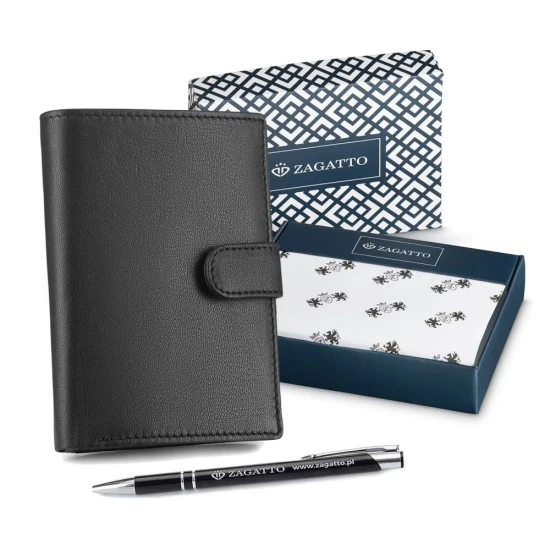 Vīriešu dabīgās ādas maks Toral ZG-N4-F13 Premium