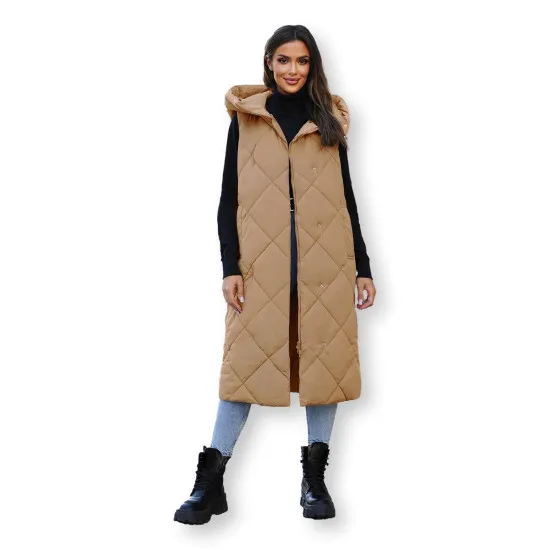 Brūna gara veste Kiket JS/5M3165/84