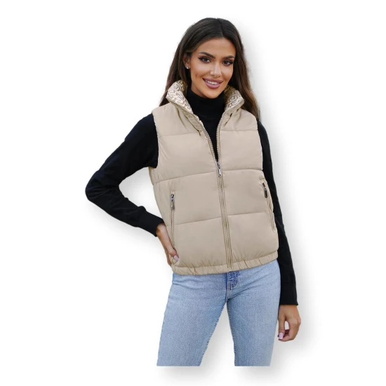 Veste brūnā krāsā Debor Vestes