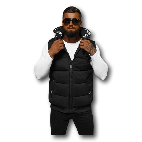 Vīriešu melna veste Inker Vestes