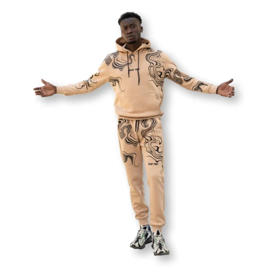 Vīriešu bēšs treniņtērps Road Trip PK3018 Premium