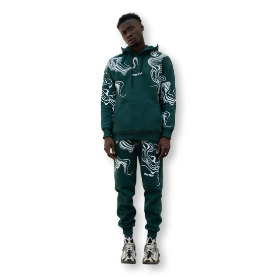 Vīriešu zaļais treniņtērps Road Trip PK3018 Premium