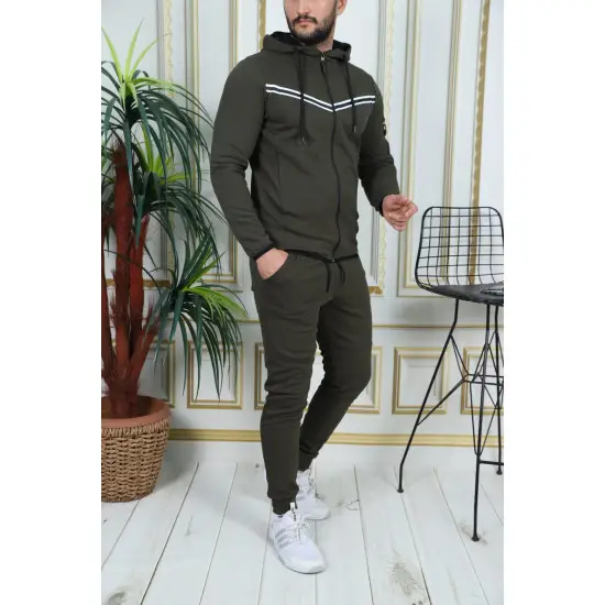 Sporta komplekts haki krāsā Okar PK3013 Premium