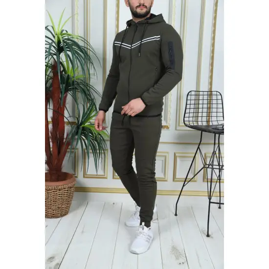 Sporta komplekts haki krāsā Okar PK3013 Premium