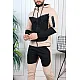 Vīriešu sporta kostīms melns - brūns Rener PK3006 Premium