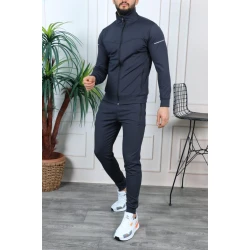 Vīriešu treniņtērps tumši zils Koter